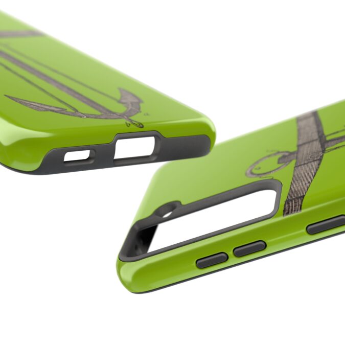 18th C. Anchor Phone Case - Lime Green - Image 89