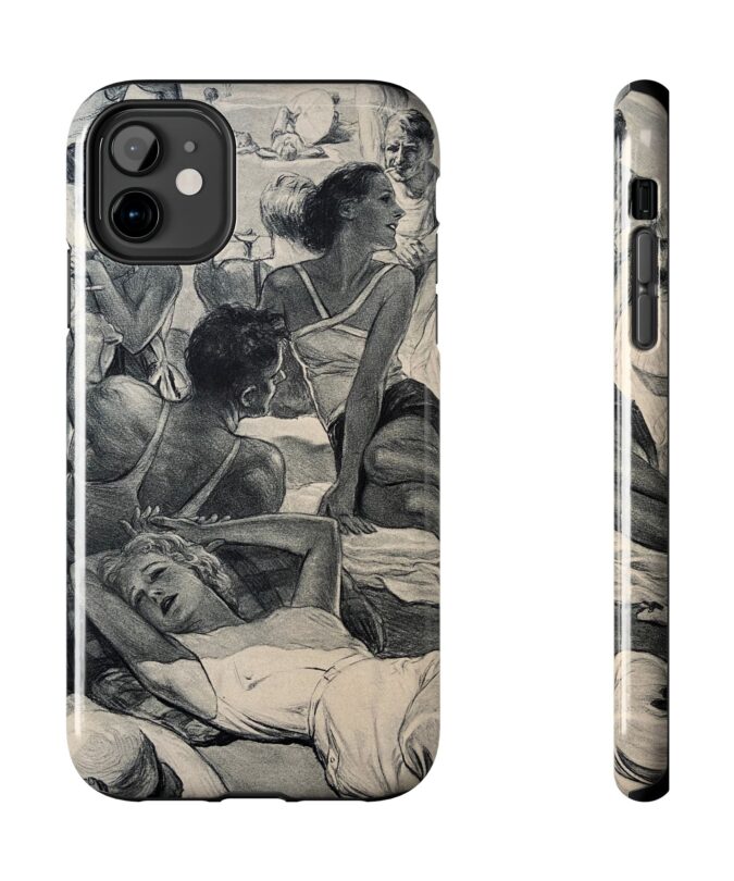 1930s Sunbathers Phone Case