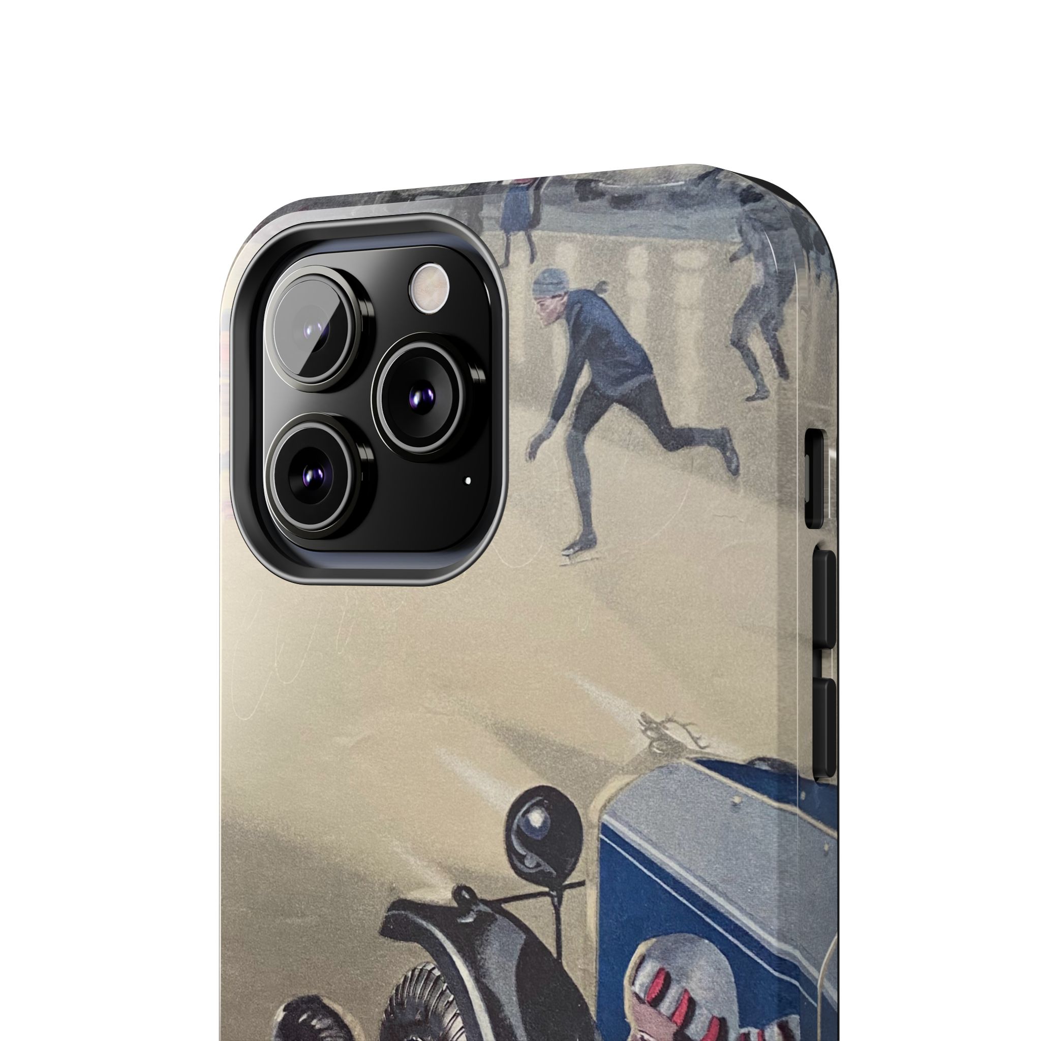 1930s Skating Party iPhone Case - Image 44