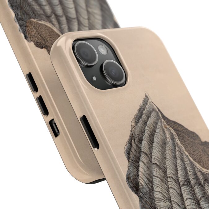 19th C. Blue & Brown Shell Phone Case - Image 62