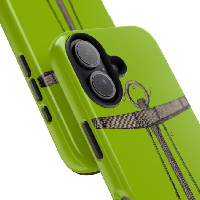 18th C. Anchor Phone Case - Lime Green - Image 70