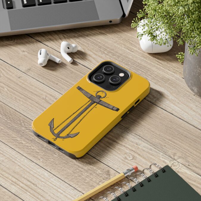 18th C. Anchor Phone Case - Yellow - Image 48
