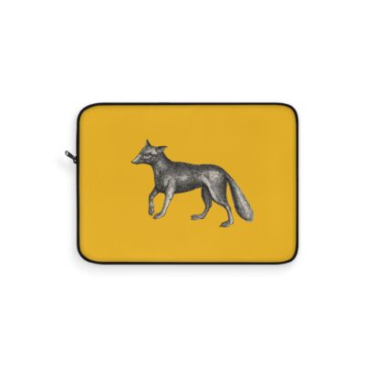Fox Laptop Sleeve - Yellow