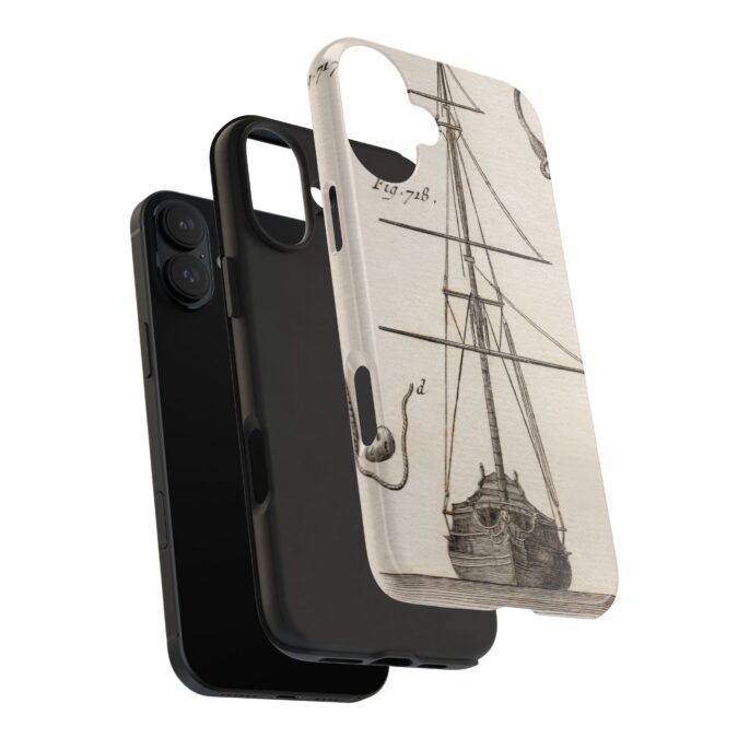 18th C.  Sailboat Phone Case - Image 67
