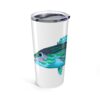 Prion Tumbler - Aqua on White