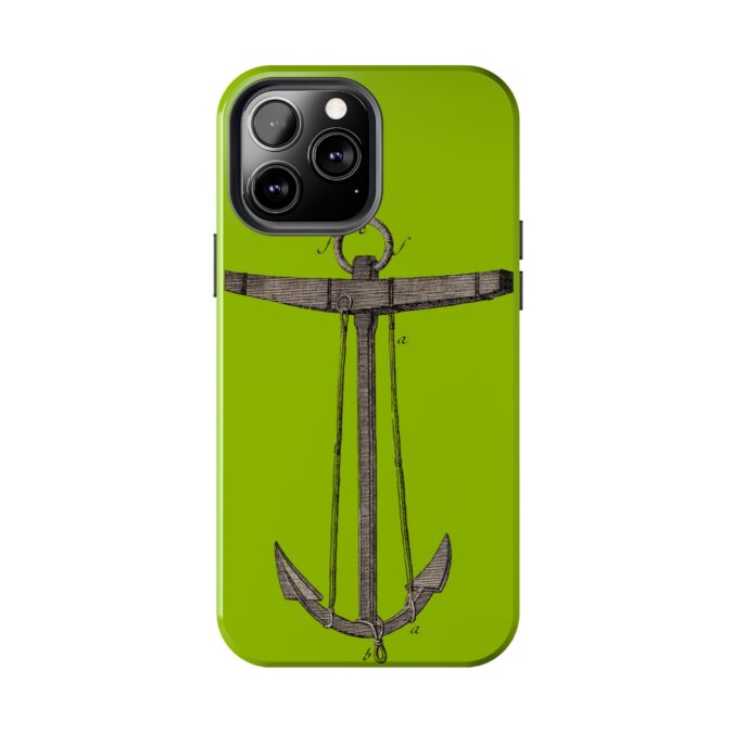 18th C. Anchor Phone Case - Lime Green - Image 42
