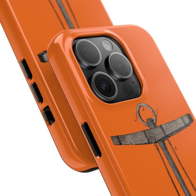 18th C. Anchor Phone Case - Orange - Image 58