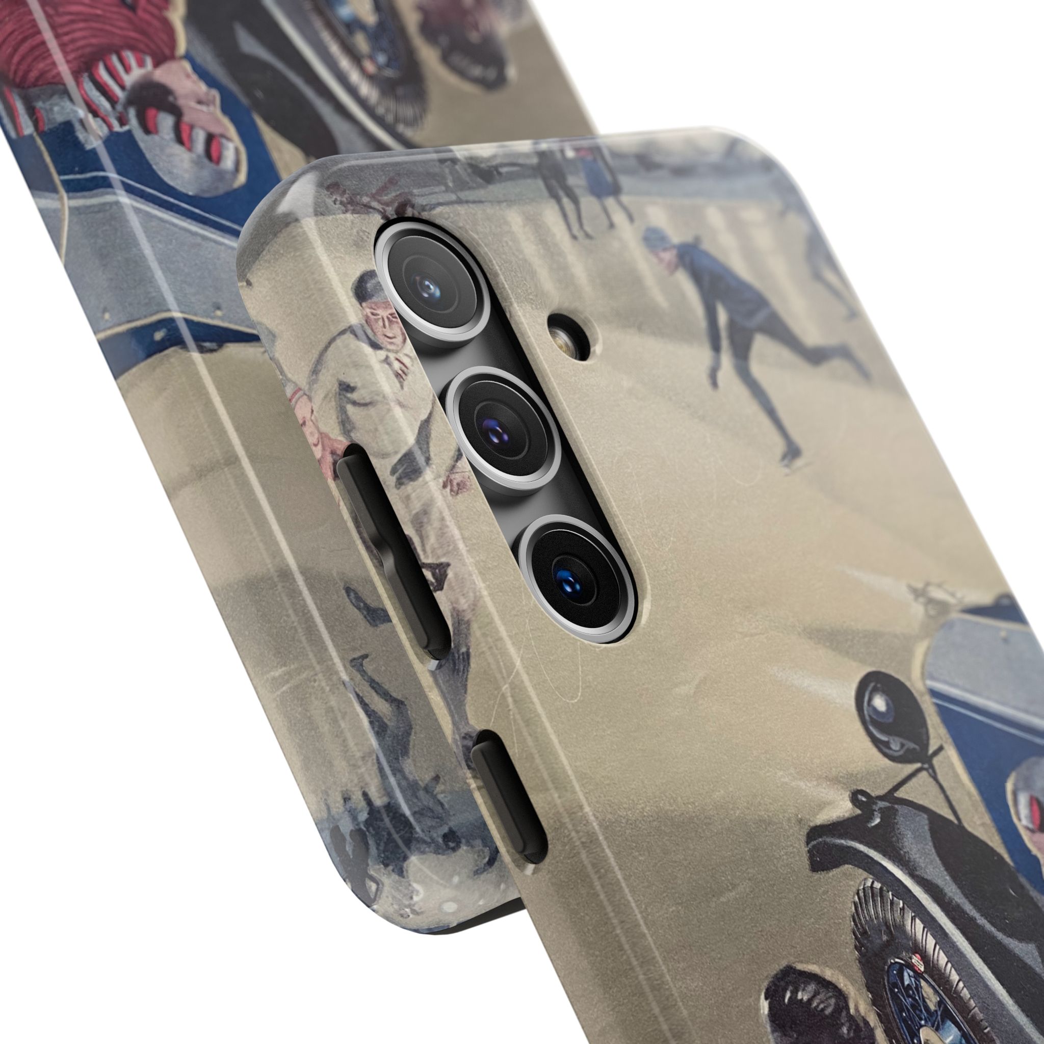 1930s Skating Party iPhone Case - Image 82