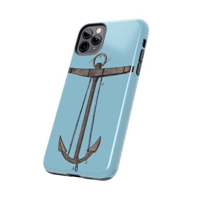 18th C. Anchor Phone Case - Pale Blue - Image 11