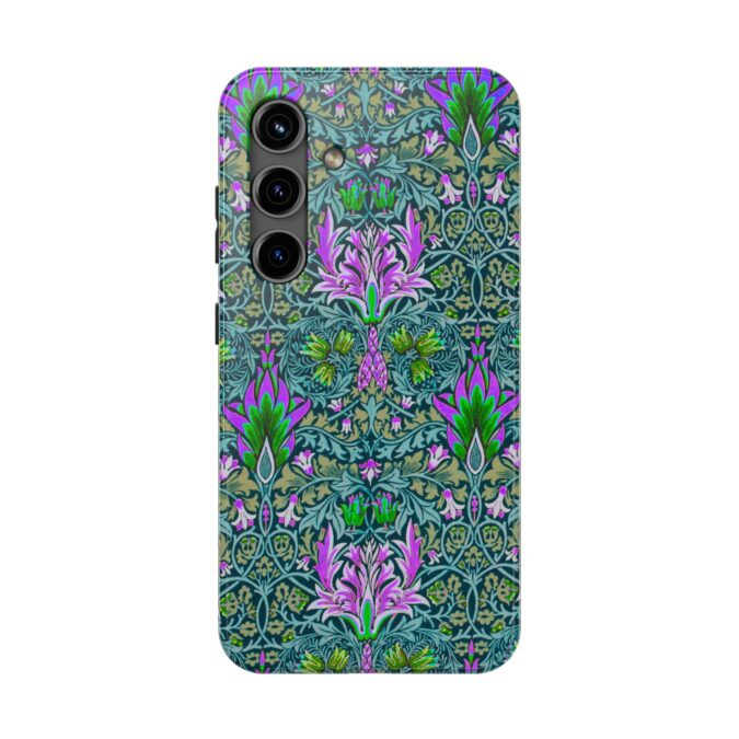Pink & Green Floral Patterned Phone Case - Image 81