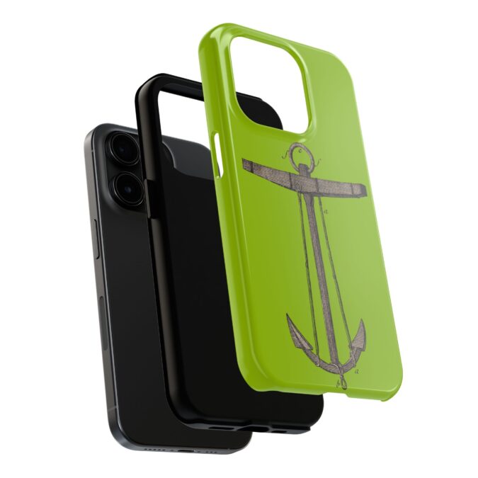 18th C. Anchor Phone Case - Lime Green - Image 60