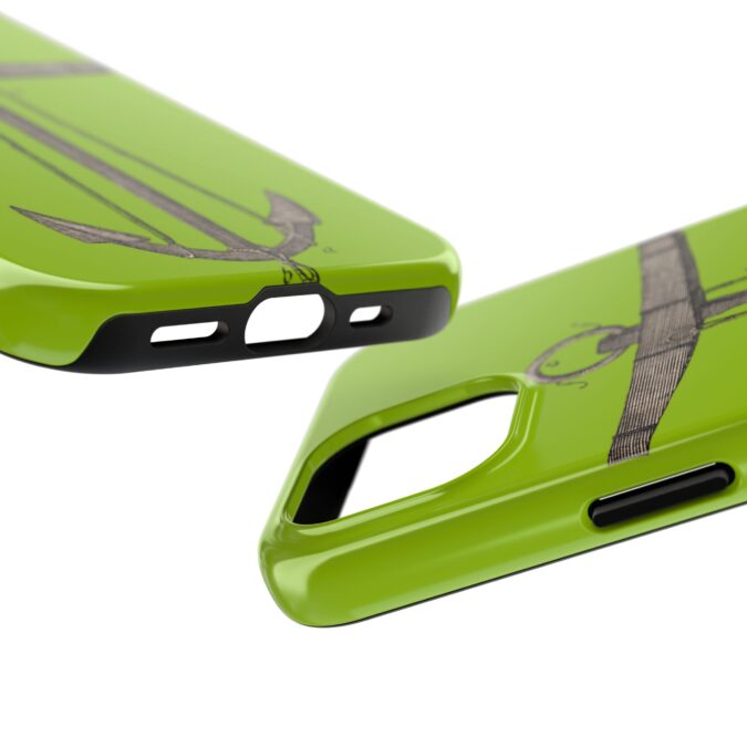 18th C. Anchor Phone Case - Lime Green - Image 55