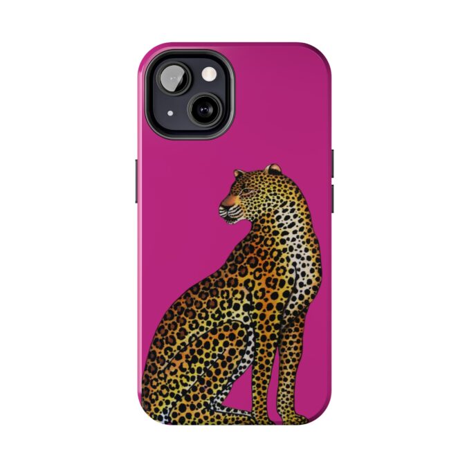Leopard Phone Case - Fuchsia - Image 30