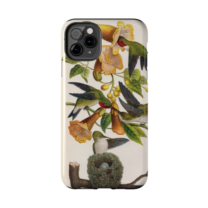 Ruby Throated Hummingbird Phone Case - Image 10