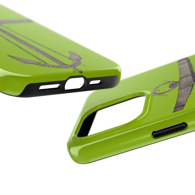 18th C. Anchor Phone Case - Lime Green - Image 67