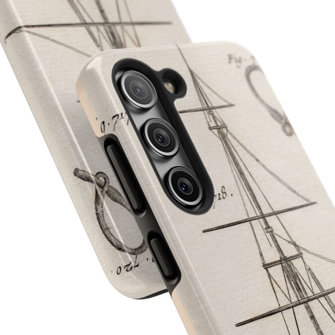 18th C.  Sailboat Phone Case - Image 73