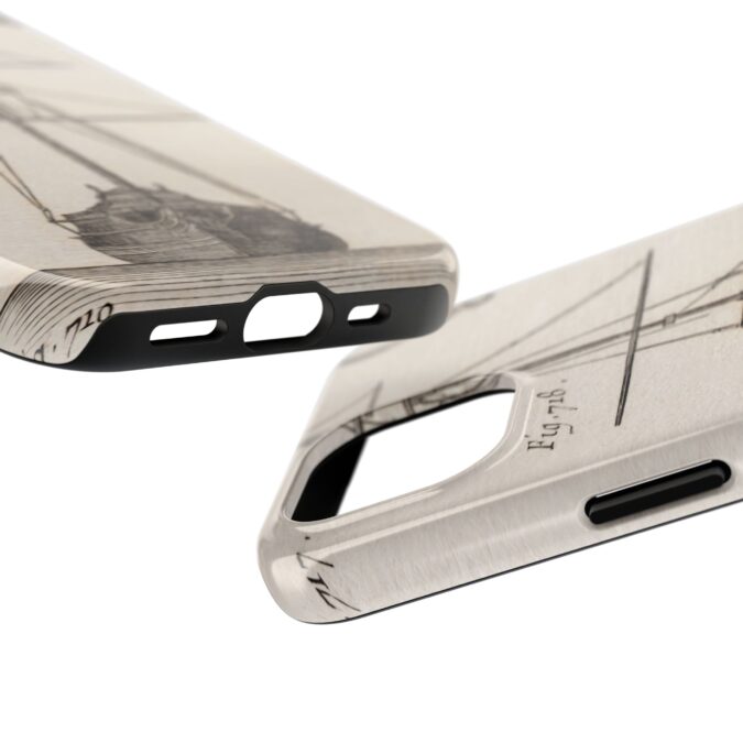 18th C.  Sailboat Phone Case - Image 53