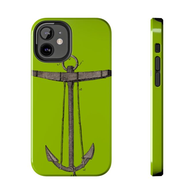18th C. Anchor Phone Case - Lime Green - Image 17