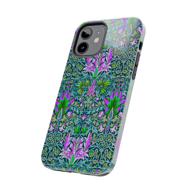 Pink & Green Floral Patterned Phone Case - Image 15
