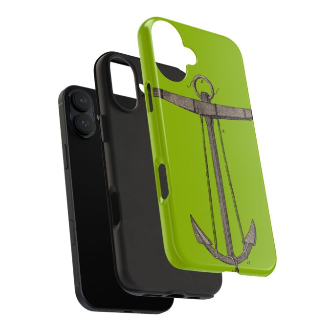 18th C. Anchor Phone Case - Lime Green - Image 74