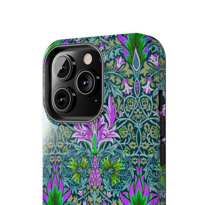 Pink & Green Floral Patterned Phone Case - Image 40