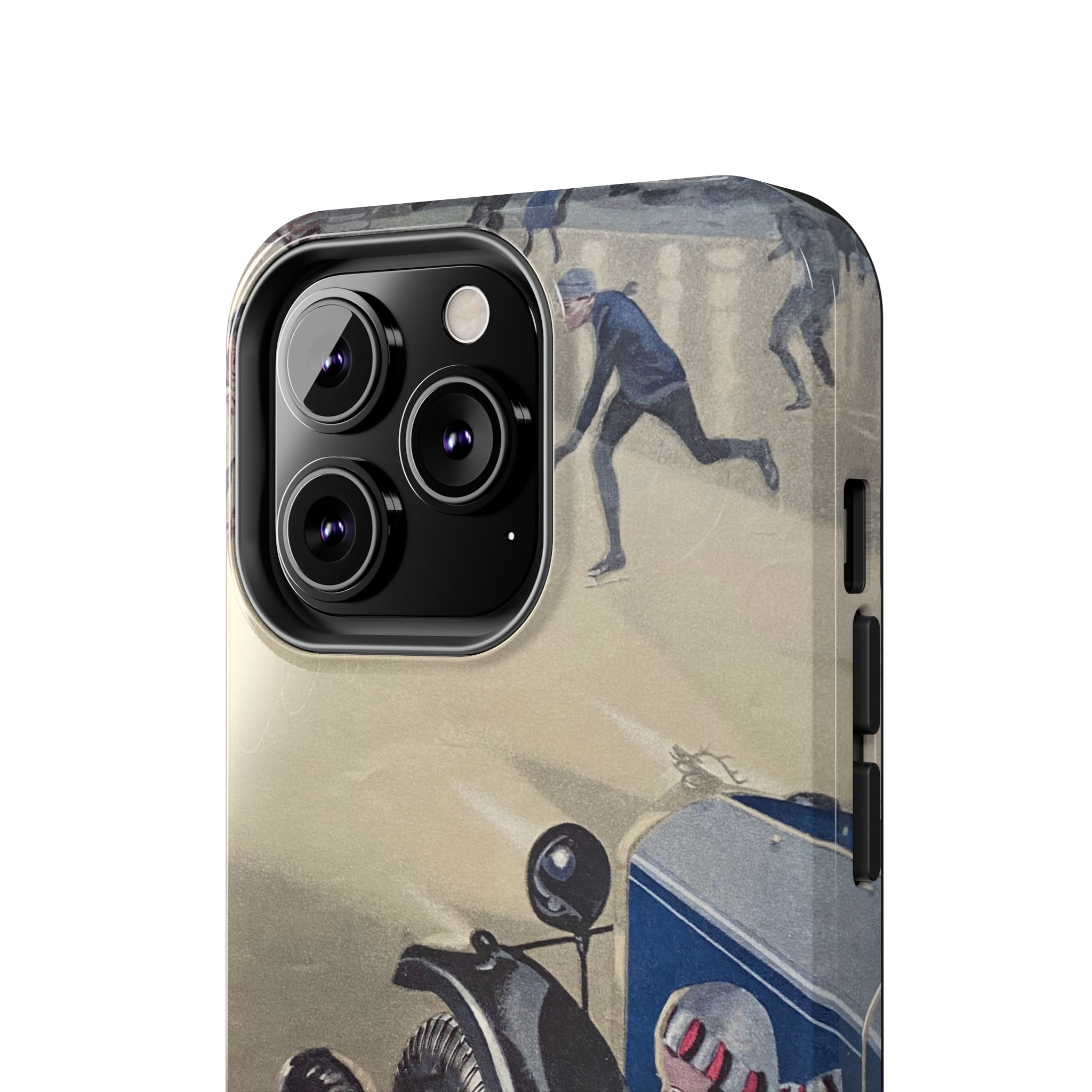 1930s Skating Party iPhone Case - Image 40