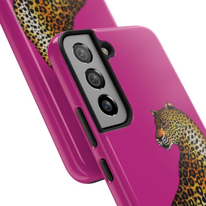 Leopard Phone Case - Fuchsia - Image 78