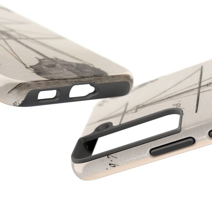 18th C.  Sailboat Phone Case - Image 78