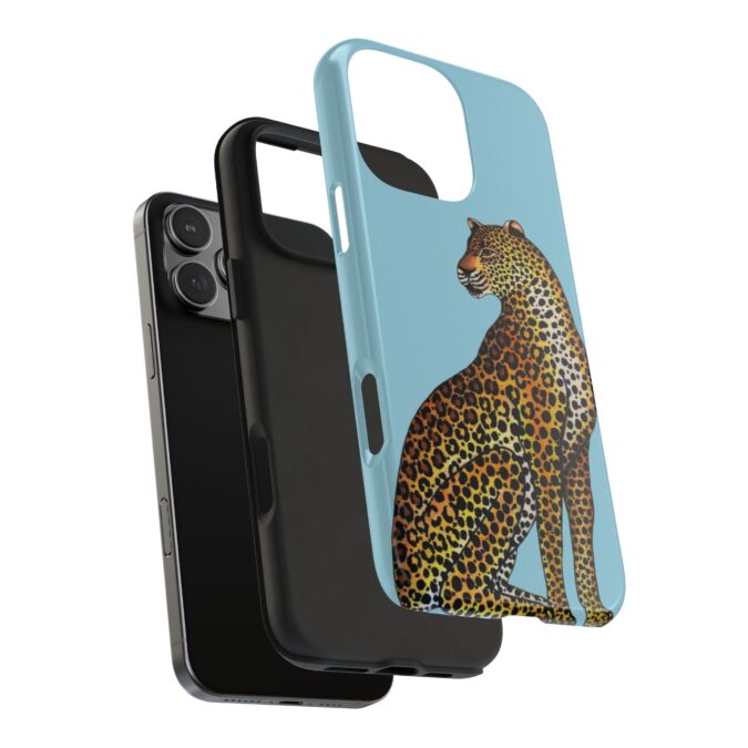 Leopard Phone Case - Pale Blue - Image 74