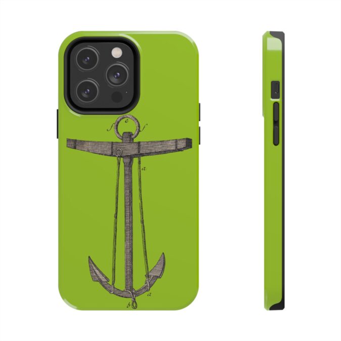18th C. Anchor Phone Case - Lime Green - Image 49