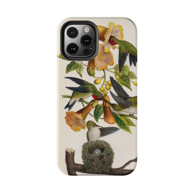 Ruby Throated Hummingbird Phone Case - Image 22