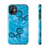 Abstract Spider Web Phone Case - Blue