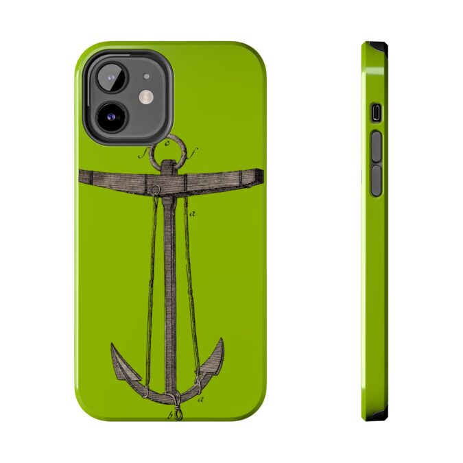 18th C. Anchor Phone Case - Lime Green - Image 13