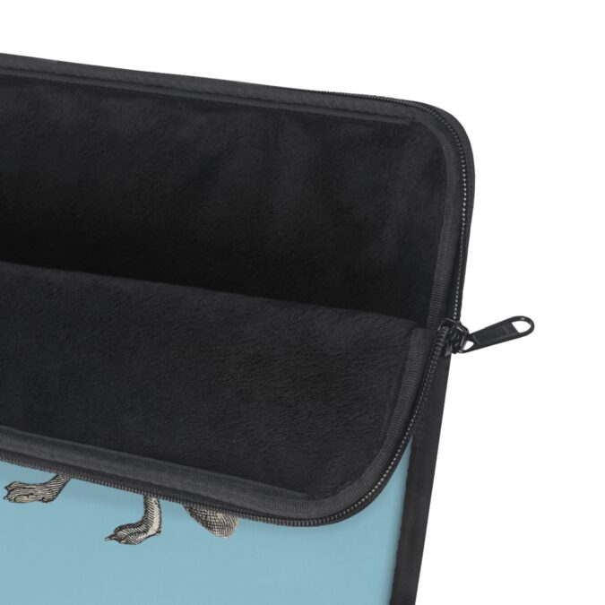 Fox Laptop Sleeve - Pale Blue - Image 6