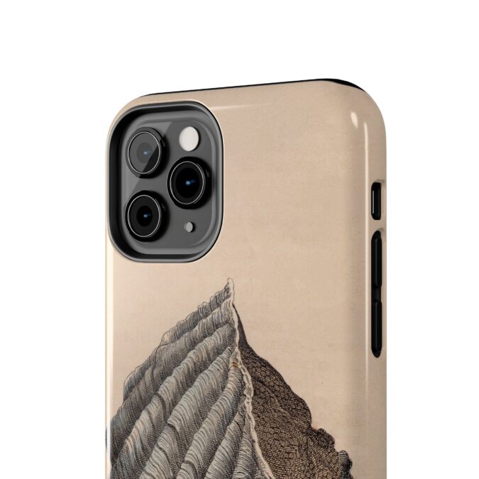19th C. Blue & Brown Shell Phone Case - Image 8