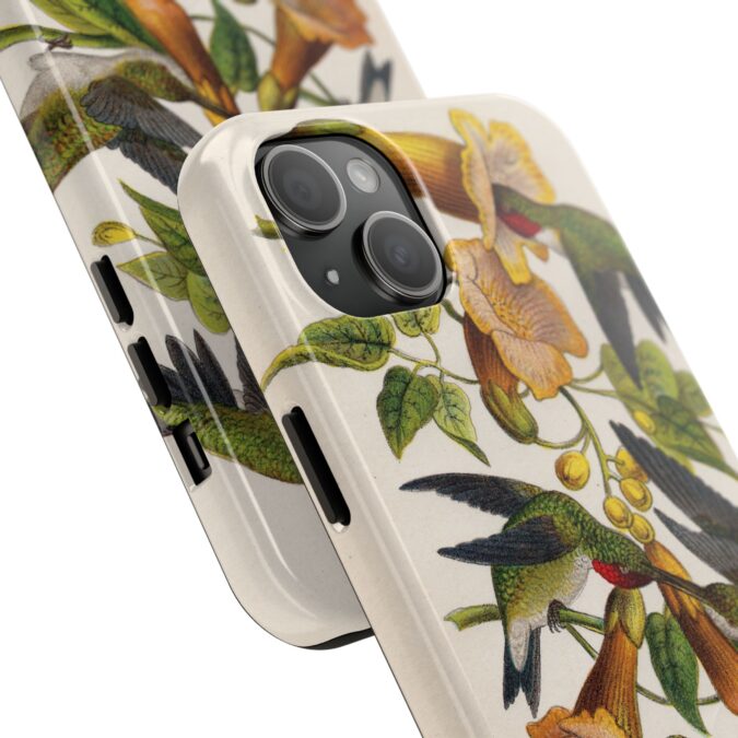 Ruby Throated Hummingbird Phone Case - Image 54