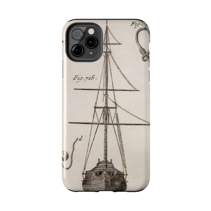 18th C.  Sailboat Phone Case - Image 10