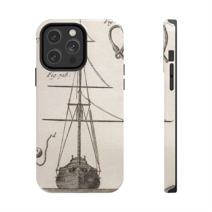 18th C.  Sailboat Phone Case - Image 47