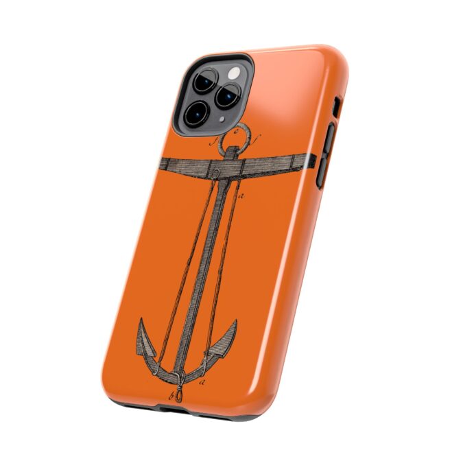 18th C. Anchor Phone Case - Orange - Image 7