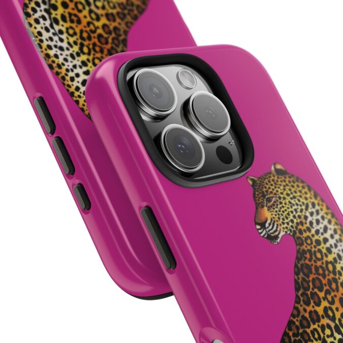 Leopard Phone Case - Fuchsia - Image 86