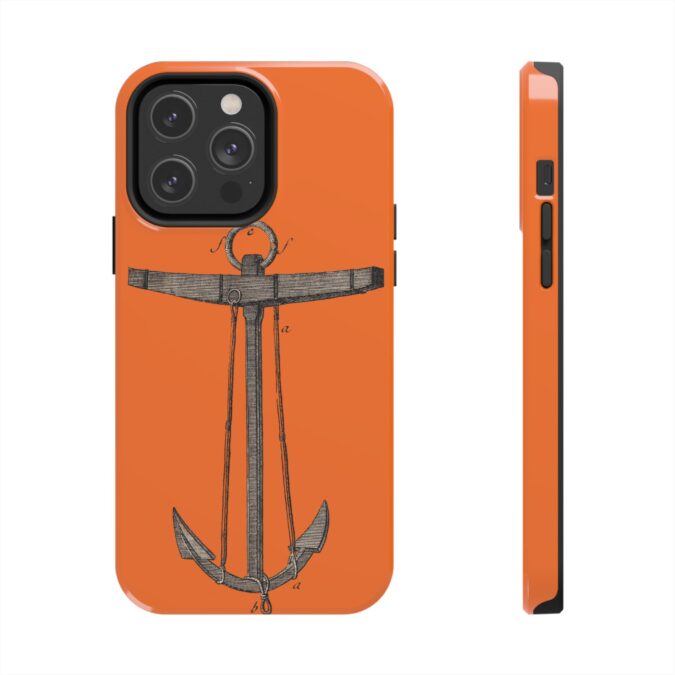 18th C. Anchor Phone Case - Orange - Image 49
