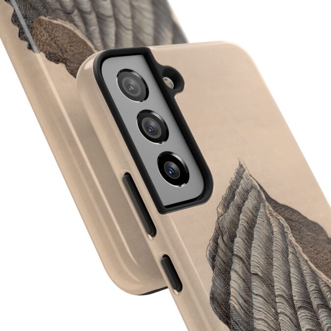 19th C. Blue & Brown Shell Phone Case - Image 90