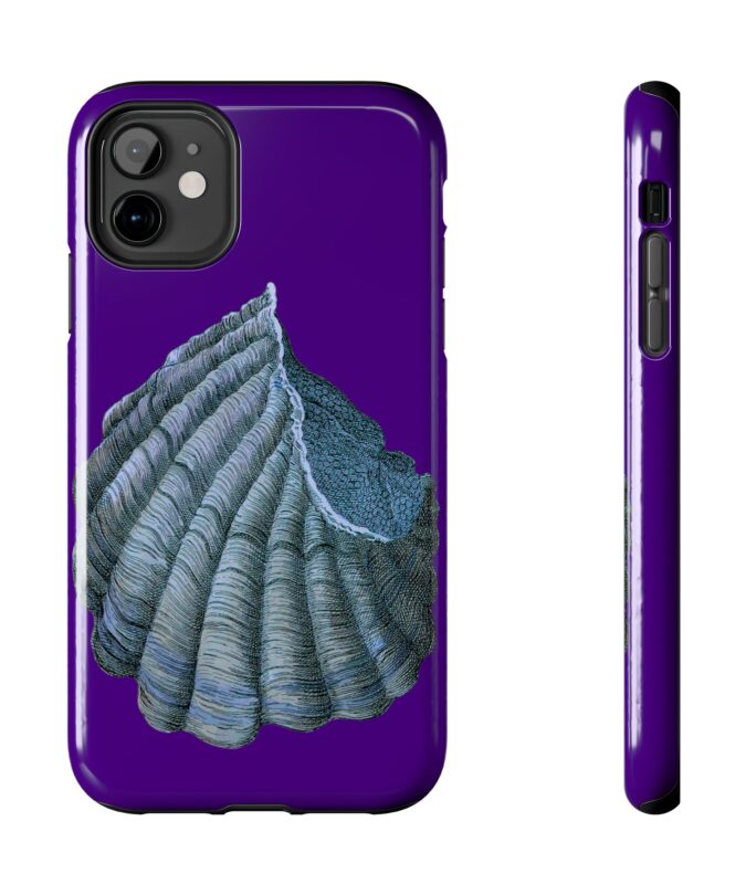 Blue Shell Phone Case - Indigo