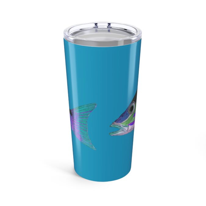 Prion Tumbler  - Periwinkle on Blue - Image 3