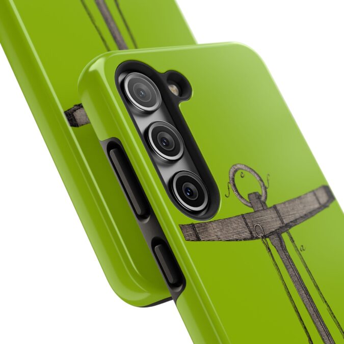 18th C. Anchor Phone Case - Lime Green - Image 80