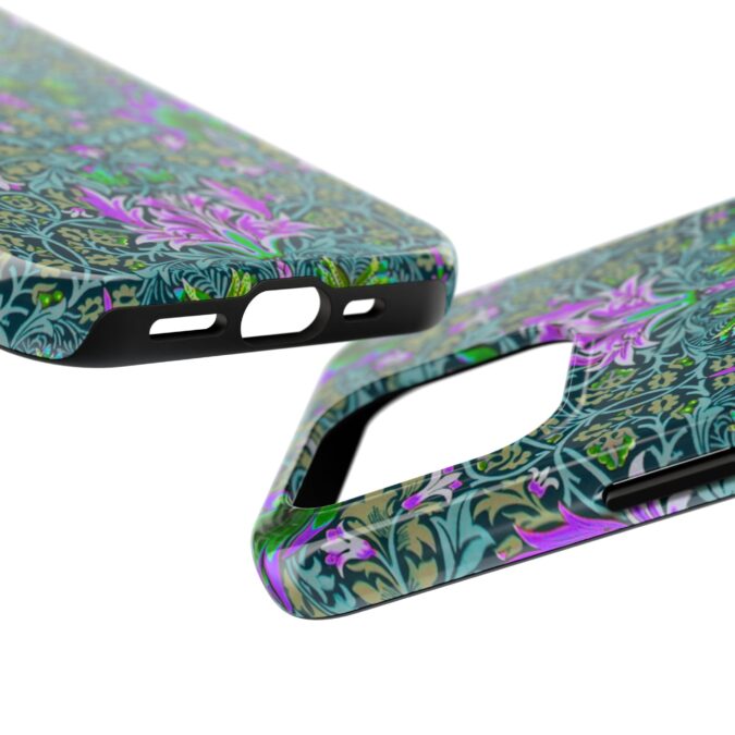 Pink & Green Floral Patterned Phone Case - Image 59