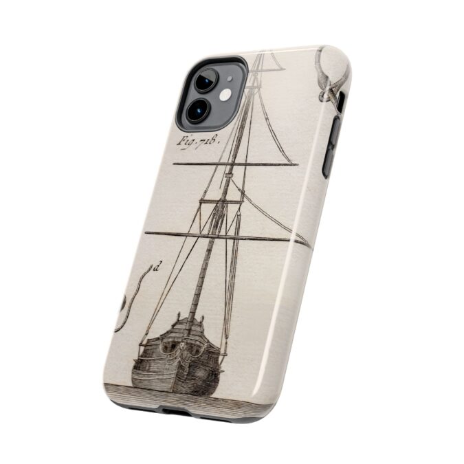18th C.  Sailboat Phone Case - Image 3