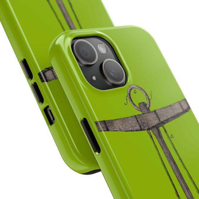 18th C. Anchor Phone Case - Lime Green - Image 54