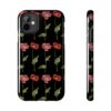 Poppies iPhone Case - Black