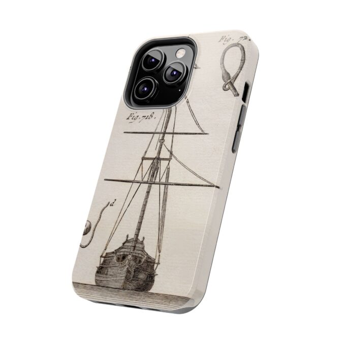 18th C.  Sailboat Phone Case - Image 39